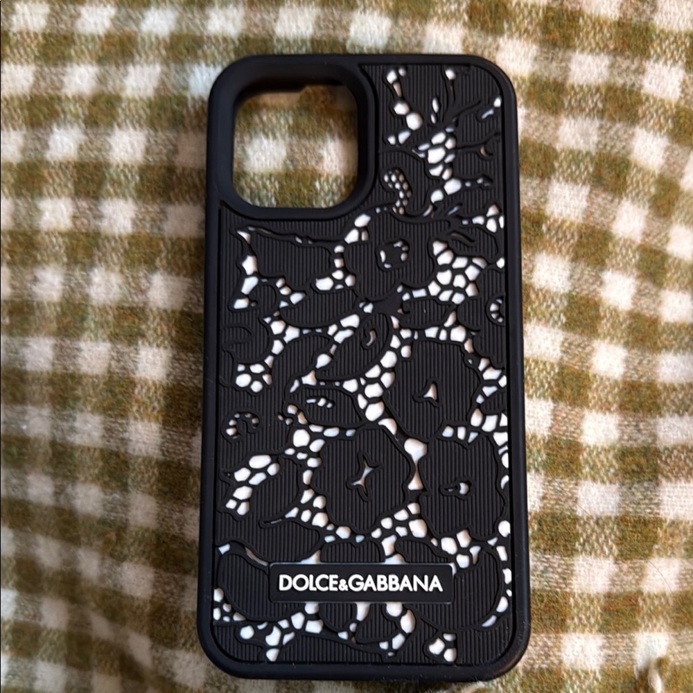 Dolce & Gabbana Black and White iPhone 12 Pro Max Case